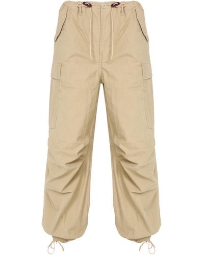 R13 Balloon Army Trousers - Natural