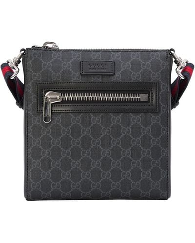 Gucci GG Crossbody Bag - Grey