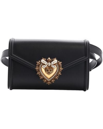 Dolce & Gabbana Devotion Belt Bag - Black