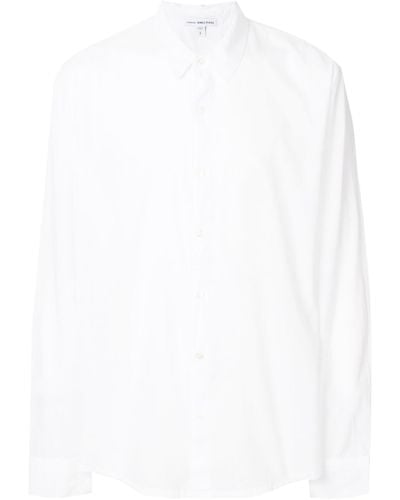 James Perse Linen Shirt - White