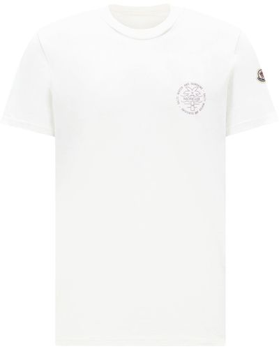 Moncler Cotton Tshirt - White