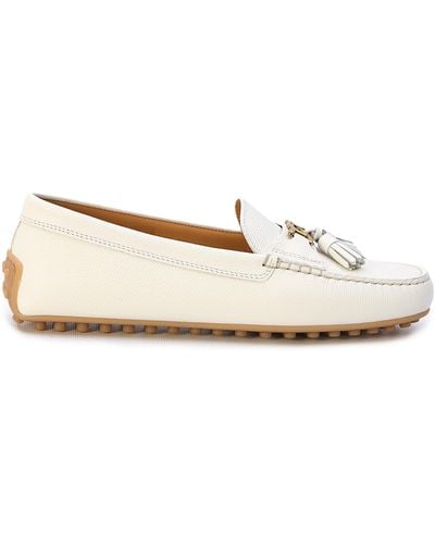 Tod's City Gommino Loafers - Natural