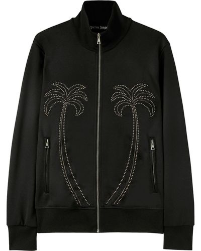 Palm Angels Milano Track Jacket - Black