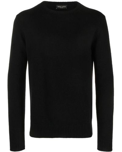 Roberto Collina Merino Wool Sweater - Black