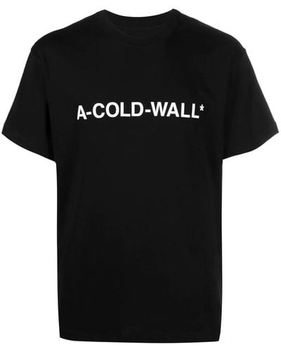 A_COLD_WALL* Essential logo tshirt - Nero