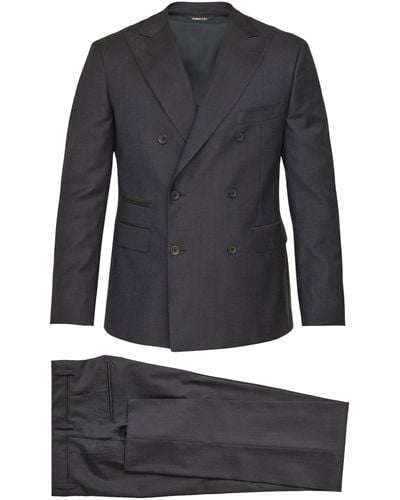 Tonello Tencel Suit - Black