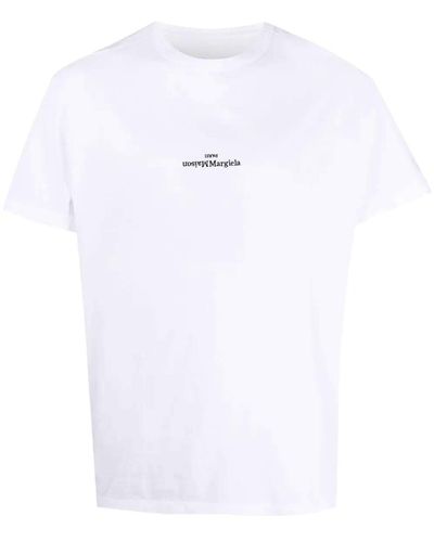 Maison Margiela Cotton tshirt - Bianco