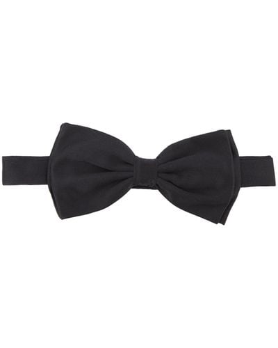 Lardini Silk Bow Tie - White