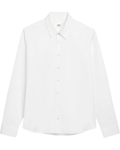 Ami Paris Cotton Shirt - White