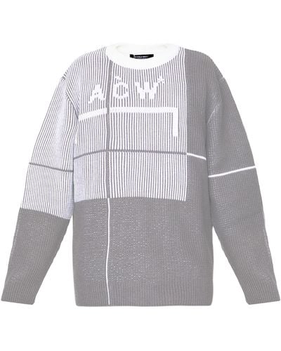 A_COLD_WALL* Grid sweater - Grigio