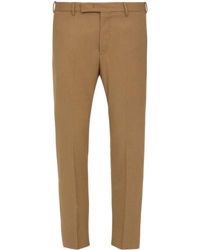 PT Torino Wool Trousers - Natural