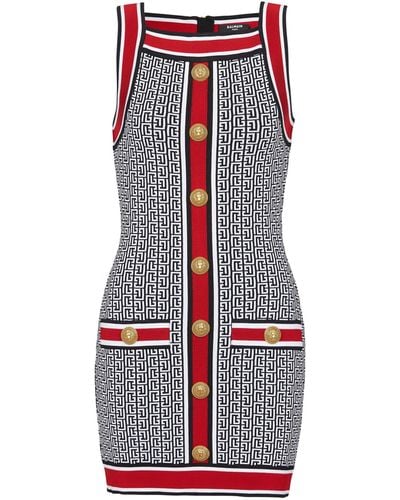 Balmain Paris Mini Dress - Multicolour