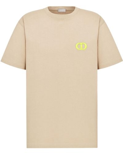 Dior Cd Icon Tshirt - Natural