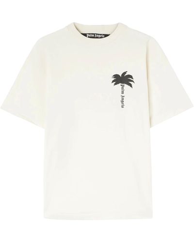 Palm Angels T-shirt the palm - Bianco