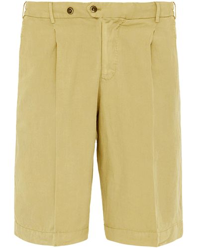 PT Torino Elasticated Bermuda Shorts - Yellow