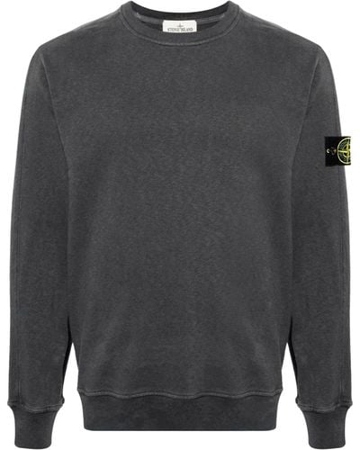 Stone Island Cotton Sweatshirt - Gray
