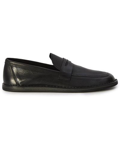 The Row Cary Loafers - Black