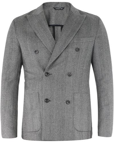 Tonello Wool Jacket - Grey