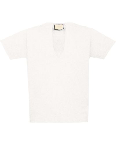 Gucci Cotton tshirt - Bianco