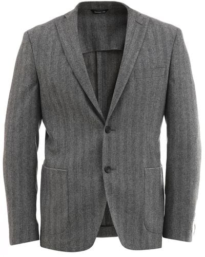 Tonello Gray wool jacket - Grigio