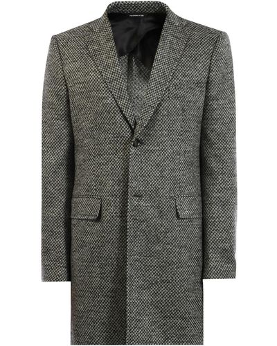 Tonello Gray wool coat - Grigio