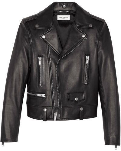 Saint Laurent Motorcycle Jacket - Black