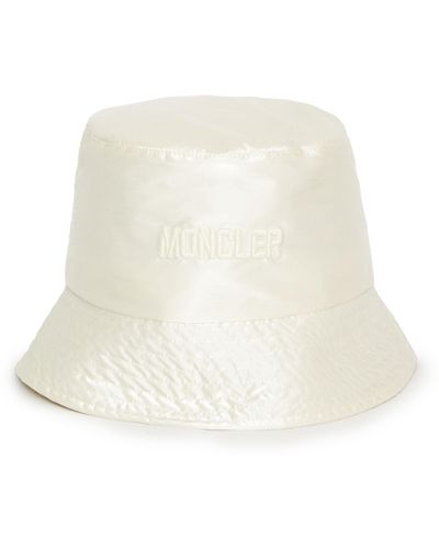 Moncler Nylon Bucket Hat - White