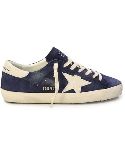 Golden Goose Sneakers Super Star - Blu