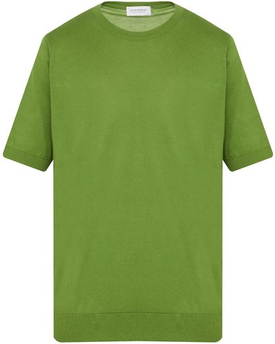 John Smedley Kempton Tshirt - Green