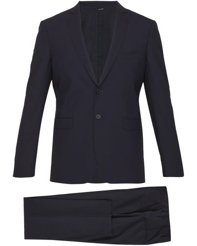 Tonello Wool Twopiece Suit - Blue