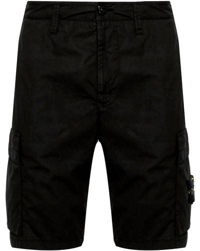 Stone Island Cargo bermuda shorts - Nero