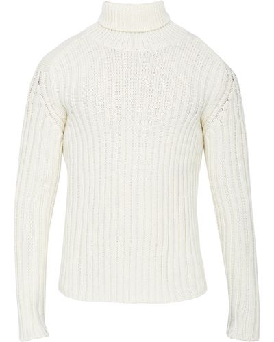 C.P. Company Wool Turtleneck - White