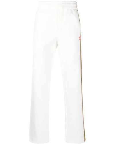 Casablancabrand Monogram Track Trousers - White