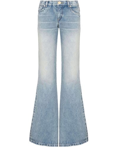 Balmain Jeans Bootcut Western - Blu