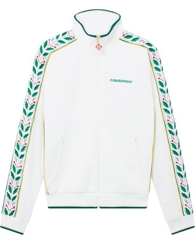 Casablancabrand Laurel Track Jacket - White