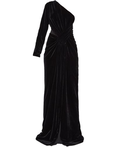 Costarellos Velvet dress - Nero