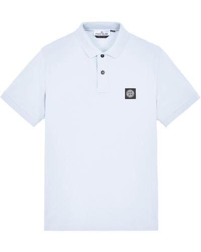 Stone Island Cotton Polo Shirt - White