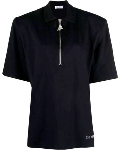 The Attico Cotton Tshirt - Black