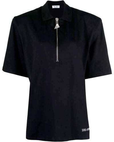 The Attico Cotton Tshirt - Black