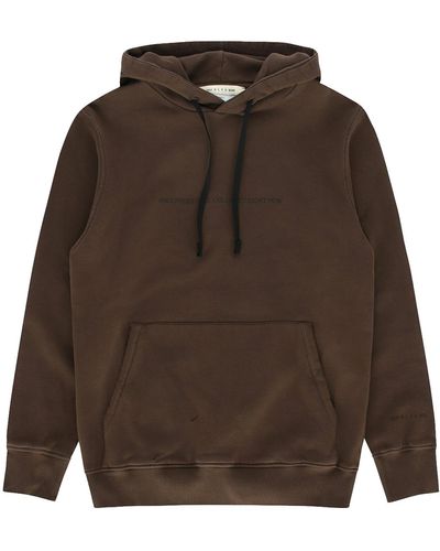 1017 ALYX 9SM Hooded Sweatshirt - Brown