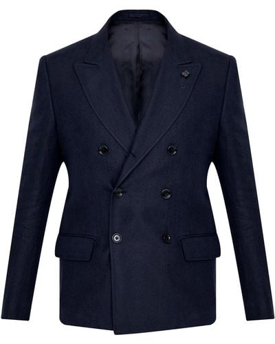 Lardini Linen Jacket - Blue