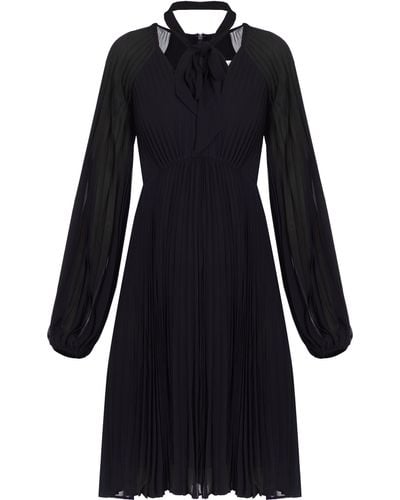Zimmermann Sunray Pleated Dress - Black
