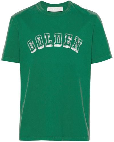 Golden Goose Printed Tshirt - Green