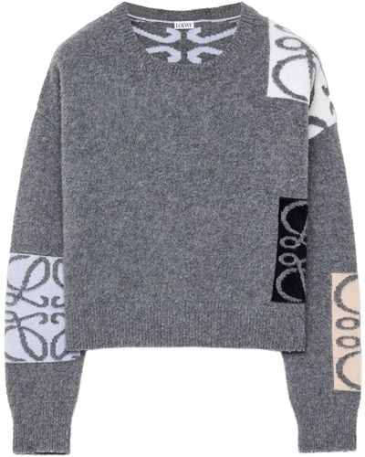 Loewe Wool Sweater - Grey