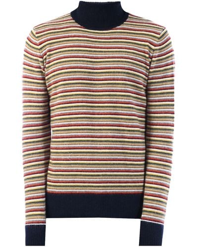 Roberto Collina Stripes Pullover - Multicolor