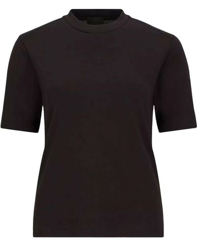Moncler Tshirt Con Logo - Nero