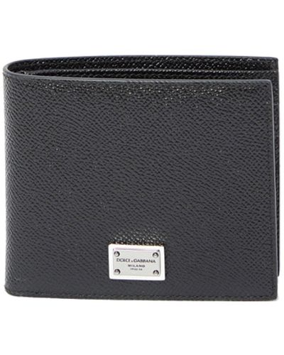 Dolce & Gabbana Leather Wallet - Gray