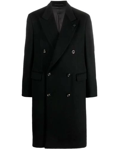 Lardini Doublebreasted coat - Nero