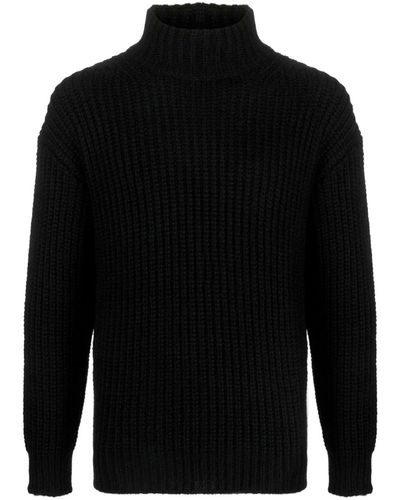 Roberto Collina Alpaca Sweater - Black