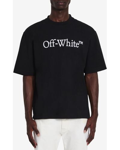 Off-White c/o Virgil Abloh Big Bookish Skate Tshirt - Black